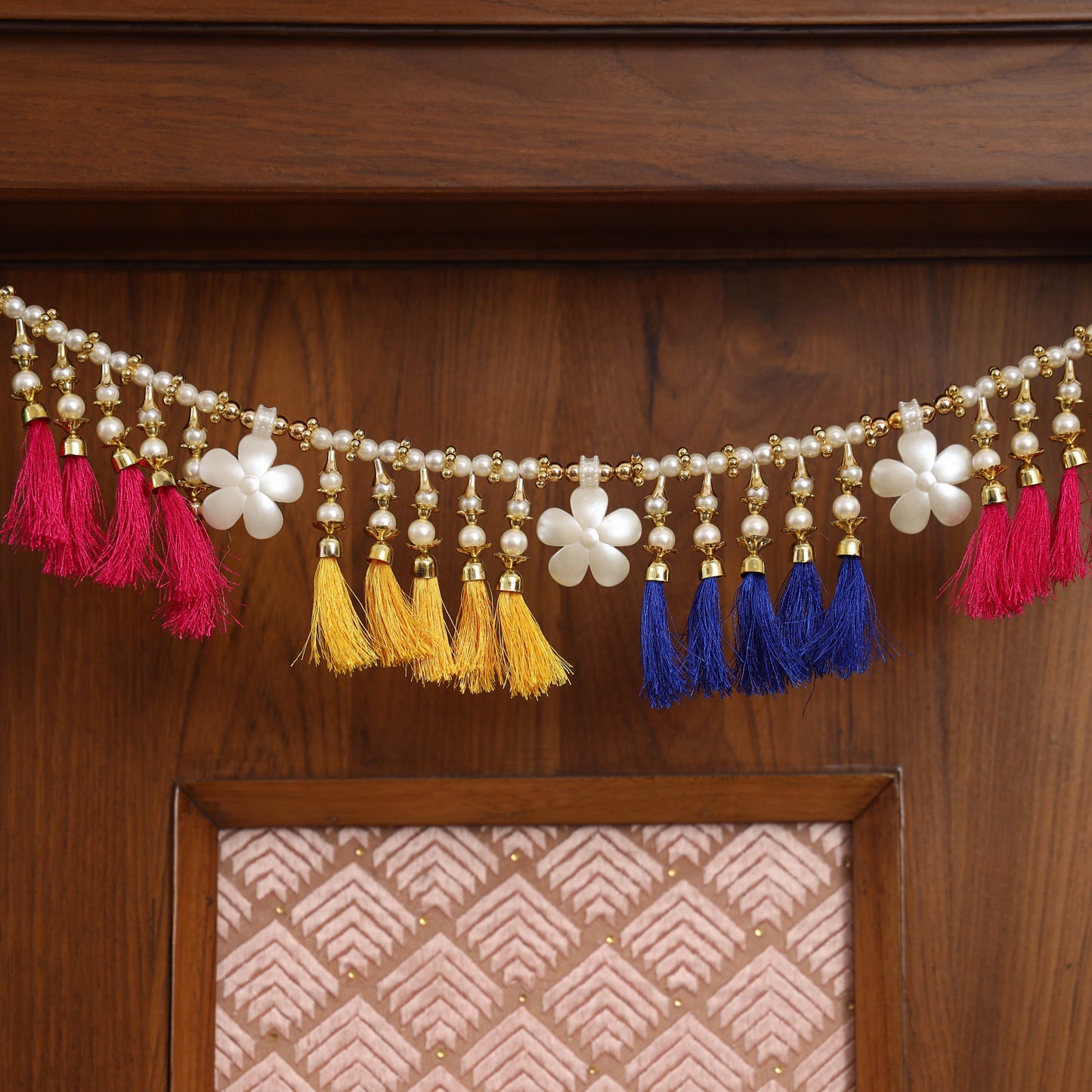 Handmade Bead Work Toran 