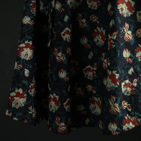Bagru Hand Block Print Cotton Wrap Around Skirt 03