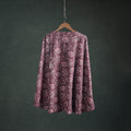 Bagru Hand Block Print Natural Dyed Cotton Wrap Around Skirt 04