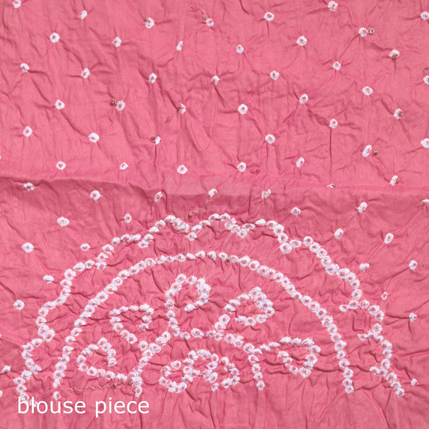 Kutch Bandhani Tie-Dye Cotton Saree 12