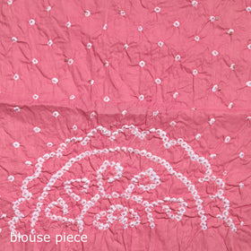 Kutch Bandhani Tie-Dye Cotton Saree 12