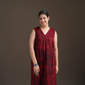 Hand Batik Print Cotton Straight Kurta with Palazzo Set for women 15