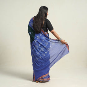 Green Kutch Tie-Dye Bandhani Saree 
