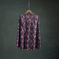 Bagru Hand Block Print Natural Dyed Cotton Wrap Around Skirt 05