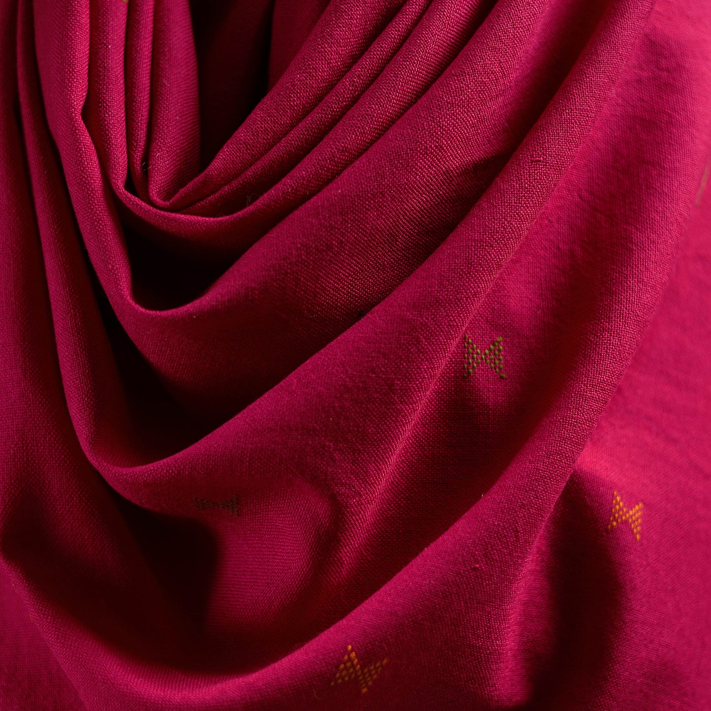 Kutch Bhujodi Handwoven Merino Wool Dhabla Shawl 28