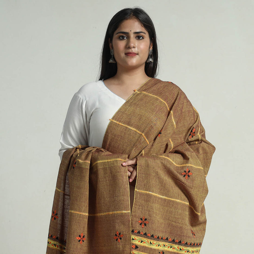 Kantha Embroidery Dupatta