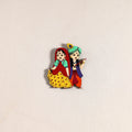 Radha Krishna Couple Handpainted Fridge Magnet 39