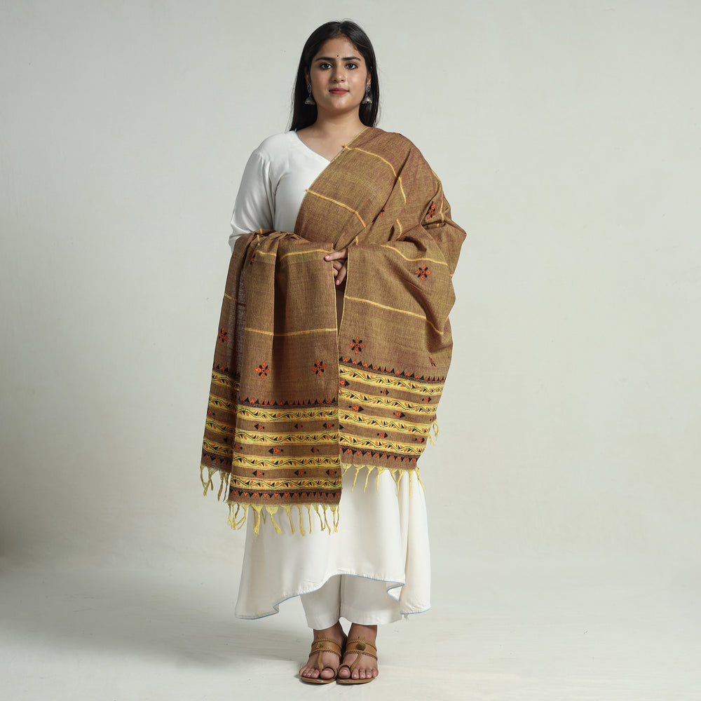 Kantha Embroidery Dupatta