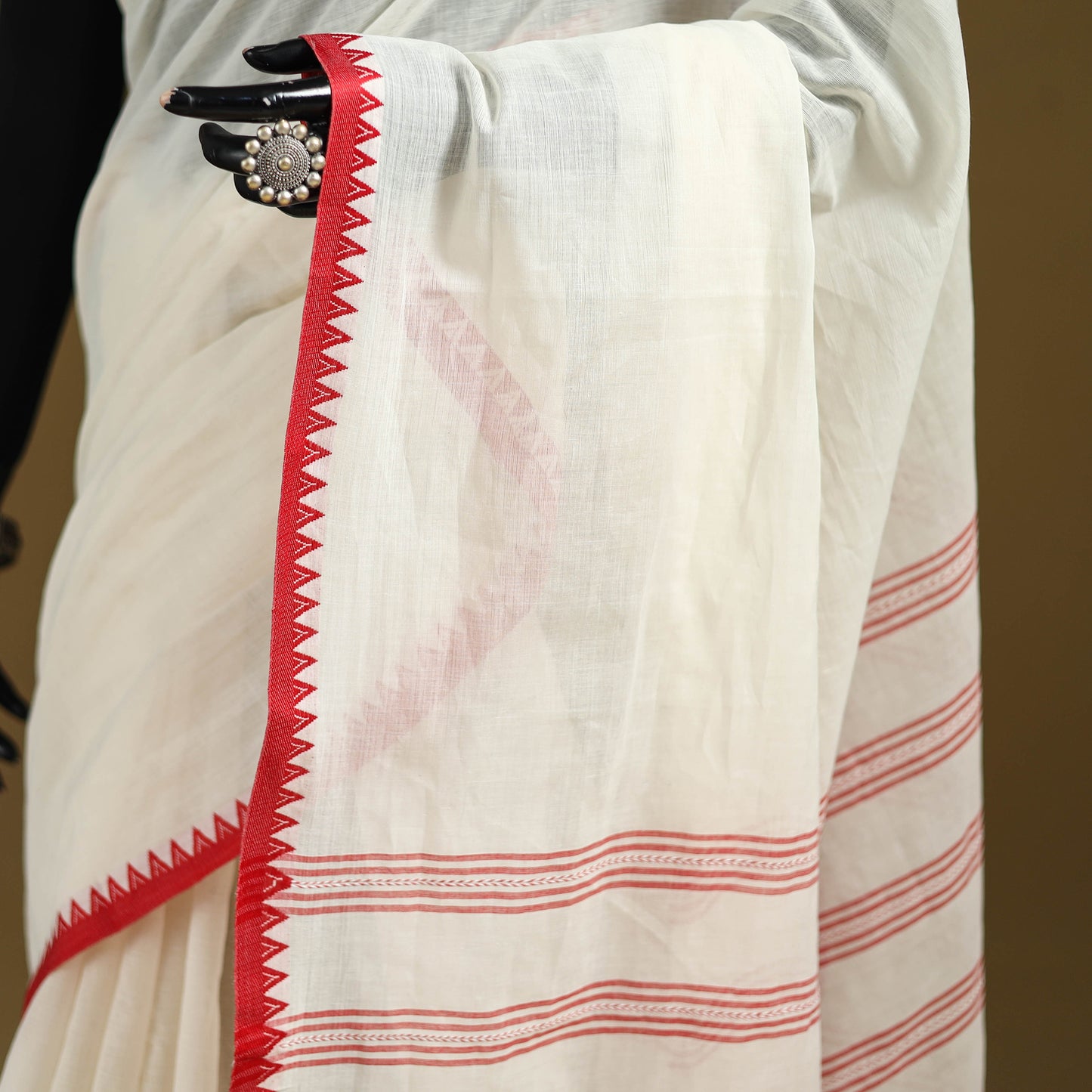 Bengal Handwoven Cotton Begumpuri Saree 13