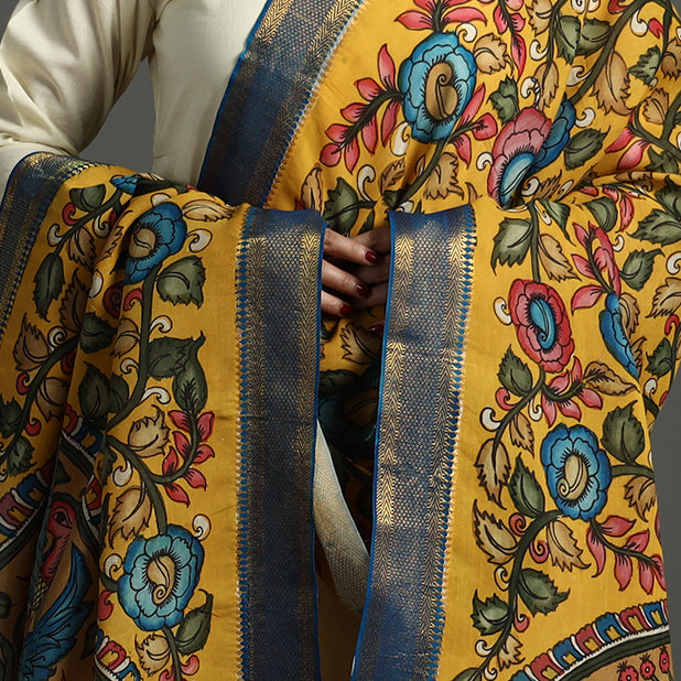 Kalamkari Handpainted Dupatta