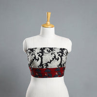 Block Printed Cotton Bagru Blouse Piece 19