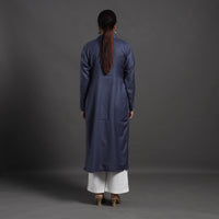 Azrin Plain Merino Woolen Kurta