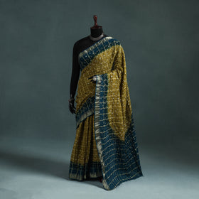 Kutch Tie-Dye Bandhani Cotton Saree with Blouse Piece 01