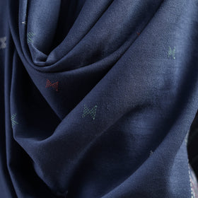 Kutch Bhujodi Handwoven Merino Wool Dhabla Shawl 29