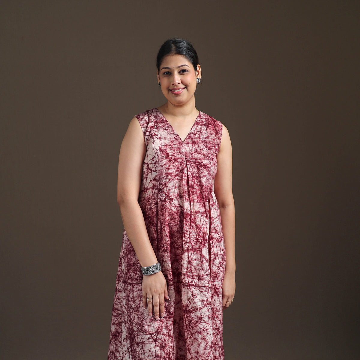 Hand Batik Print Cotton Straight Kurta with Palazzo Set for women 14