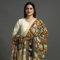 kalamkari handpainted dupatta