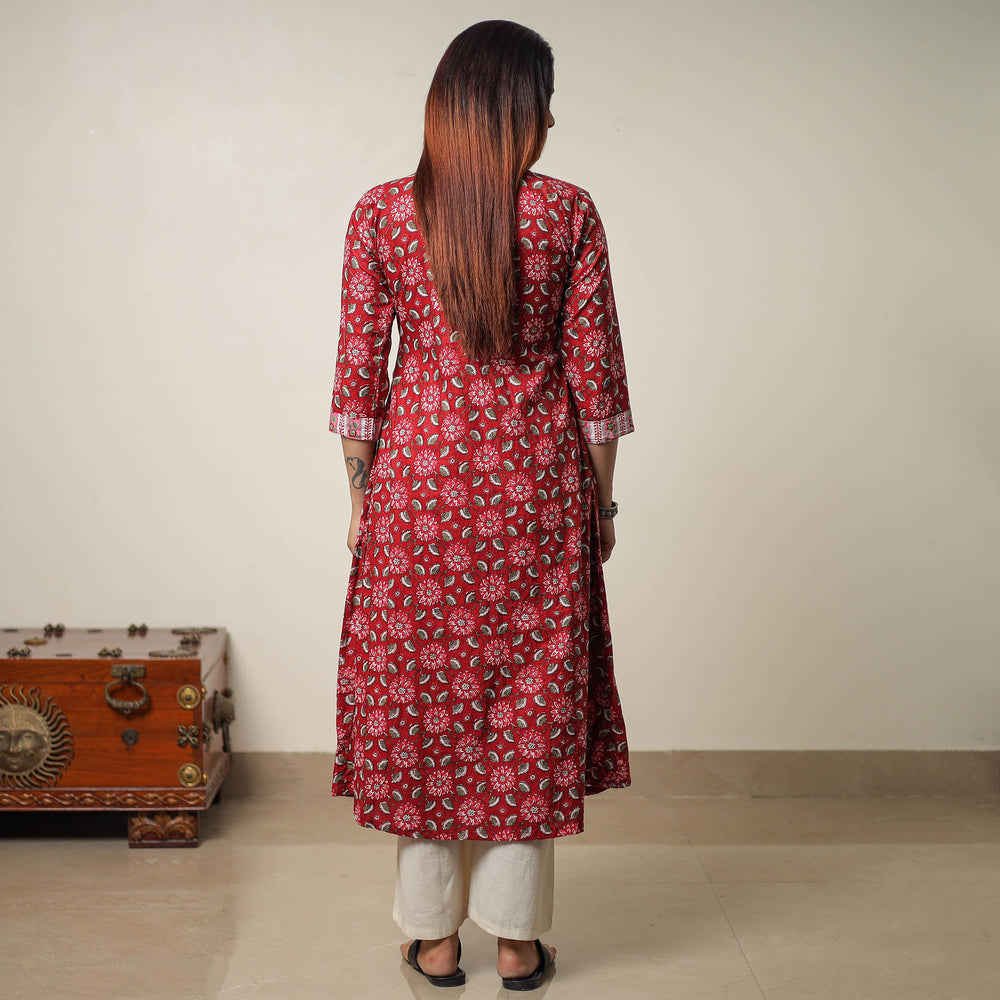 sanganeri printed kurta