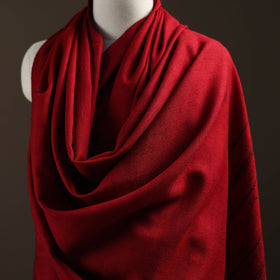 Kutch Bhujodi Handwoven Merino Wool Dhabla Shawl 30