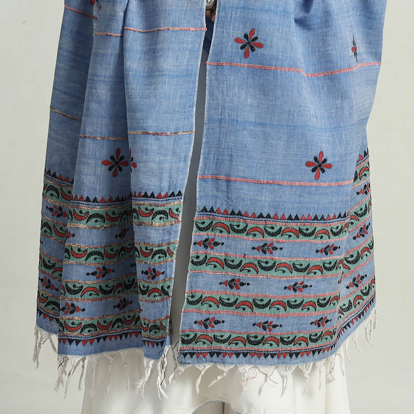 Kantha Embroidery Dupatta