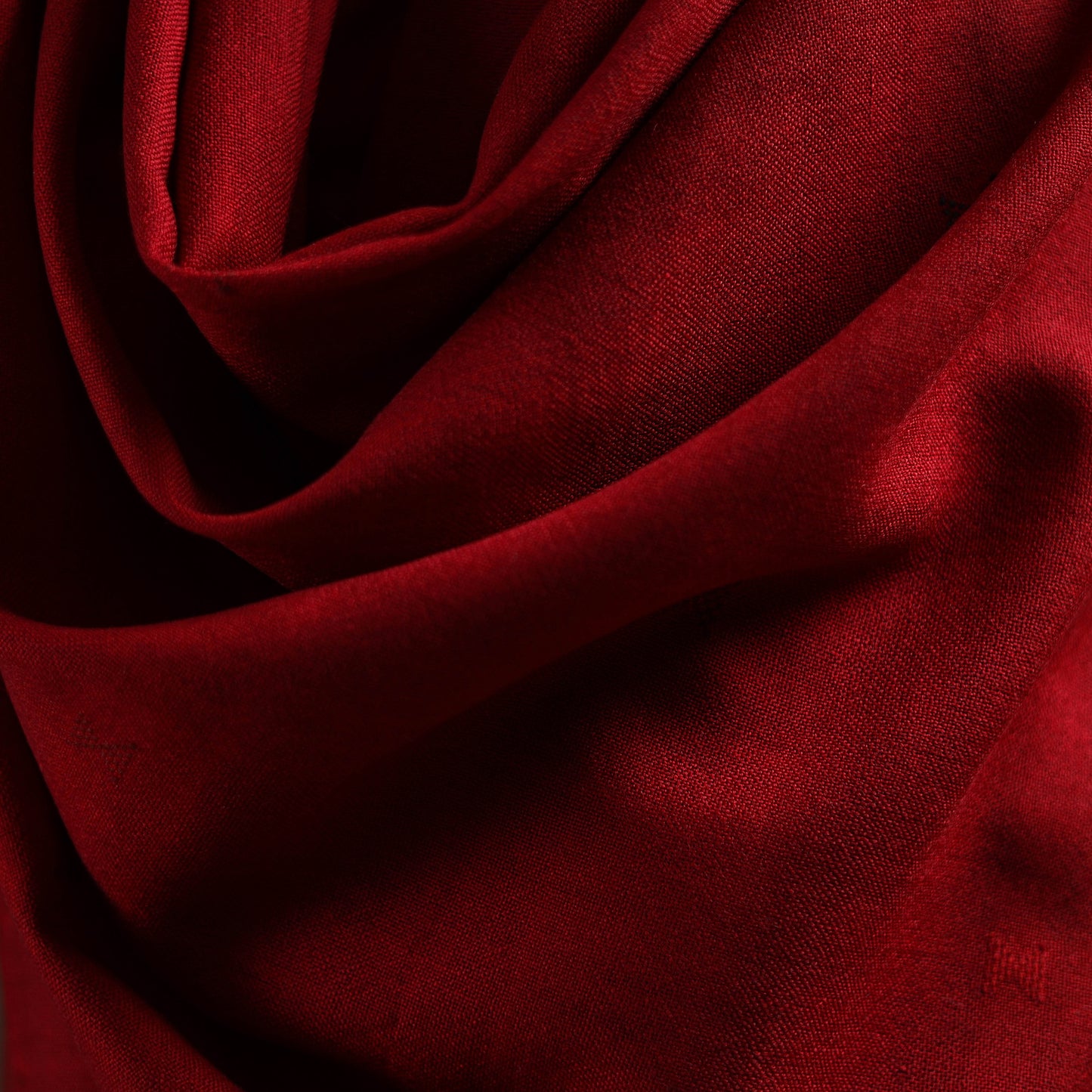 Kutch Bhujodi Handwoven Merino Wool Dhabla Shawl 30