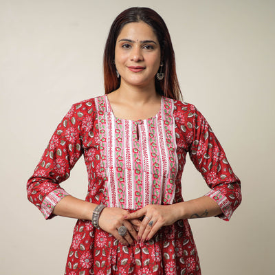 sanganeri printed kurta