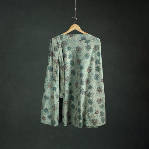Bagru Hand Block Print Natural Dyed Cotton Wrap Around Skirt 09