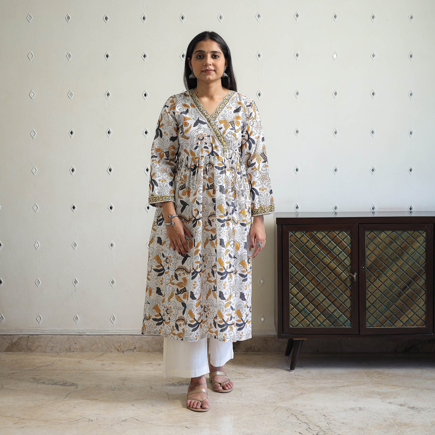 Sanganeri print Kurta