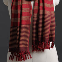 Kumaun Handwoven Pure Merino Wool Stole 168