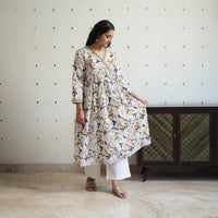 Sanganeri print Kurta