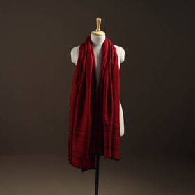 Kutch Bhujodi Handwoven Merino Wool Dhabla Shawl 30
