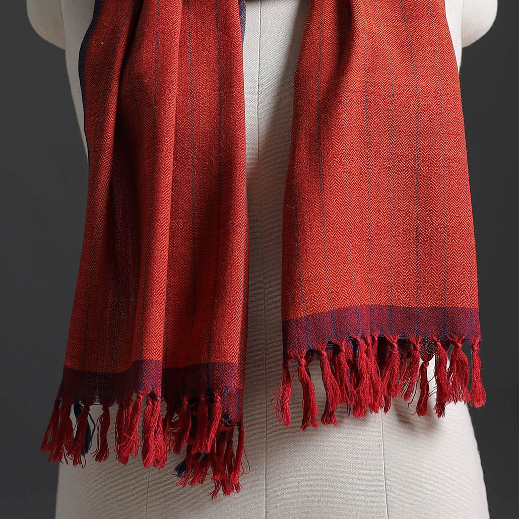 Kumaun Handwoven Pure Merino Wool Stole 169