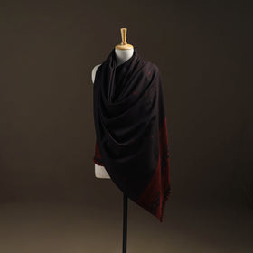 Kutch Bhujodi Handwoven Merino Wool Dhabla Shawl 31
