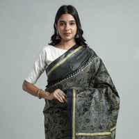 Kantha Embroidery Saree