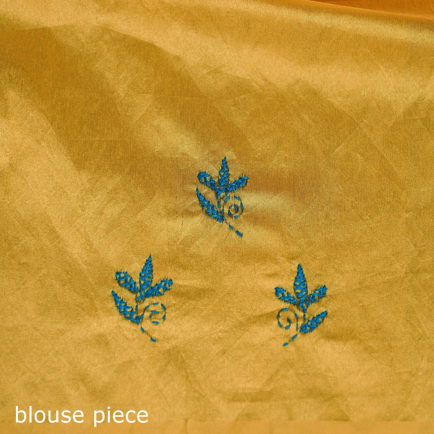 Hand Embroidered Silk Saree 60