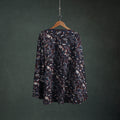 Bagru Hand Block Print Natural Dyed Cotton Wrap Around Skirt 10