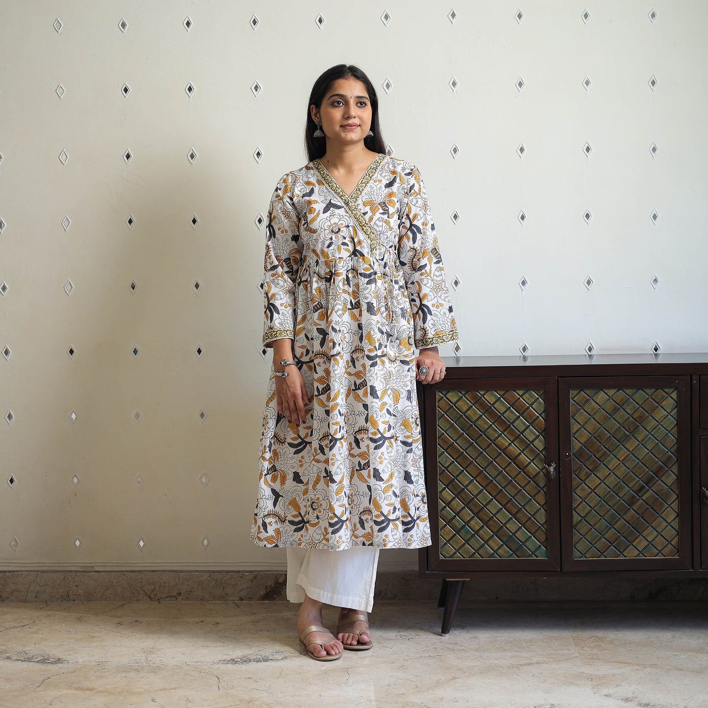 Sanganeri print Kurta