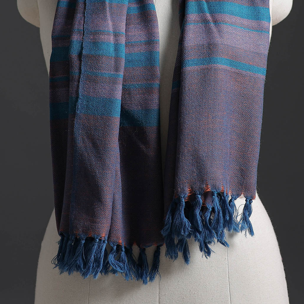 Kumaun Handwoven Pure Merino Wool Stole 171