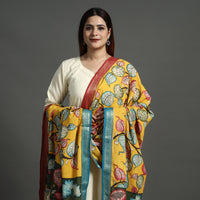 kalamkari handpainted dupatta