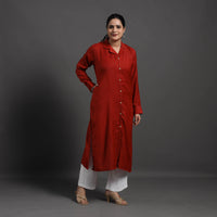 Gauhar Plain Merino Woolen Kurta