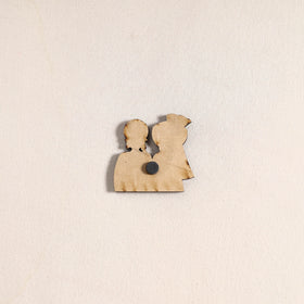 Punjabi Couple Handpainted Fridge Magnet 43
