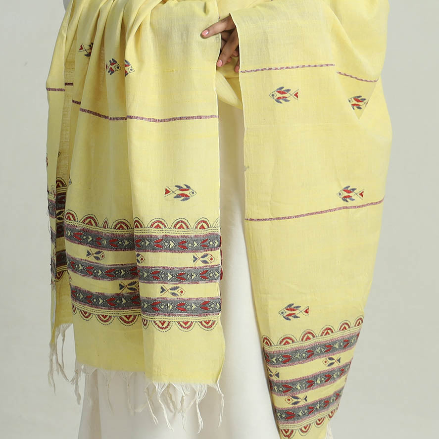 Kantha Embroidery Dupatta