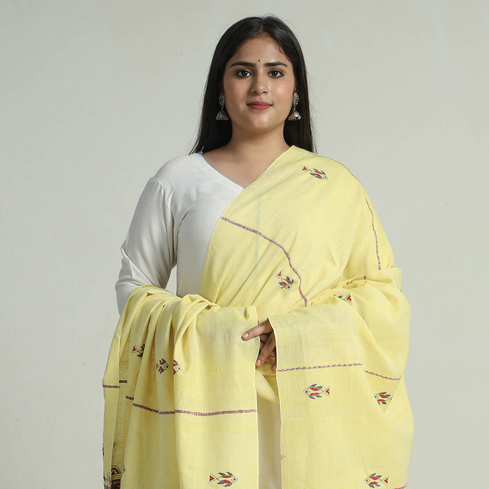 Kantha Embroidery Dupatta