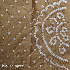 Kutch Bandhani Tie-Dye Cotton Saree 15