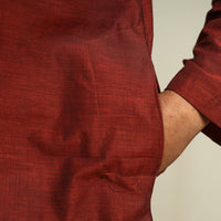 plain cotton men kurta