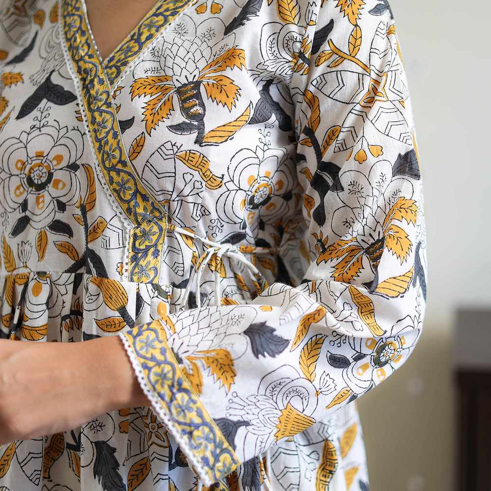 Sanganeri print Kurta