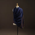 Kutch Bhujodi Handwoven Merino Wool Dhabla Shawl 32