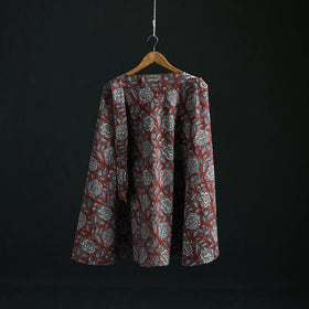 Bagru Hand Block Print Cotton Wrap Around Skirt 08