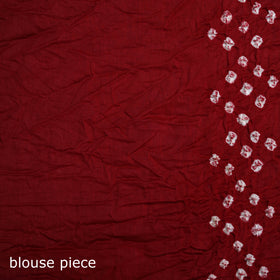 Kutch Bandhani Tie-Dye Cotton Saree 37