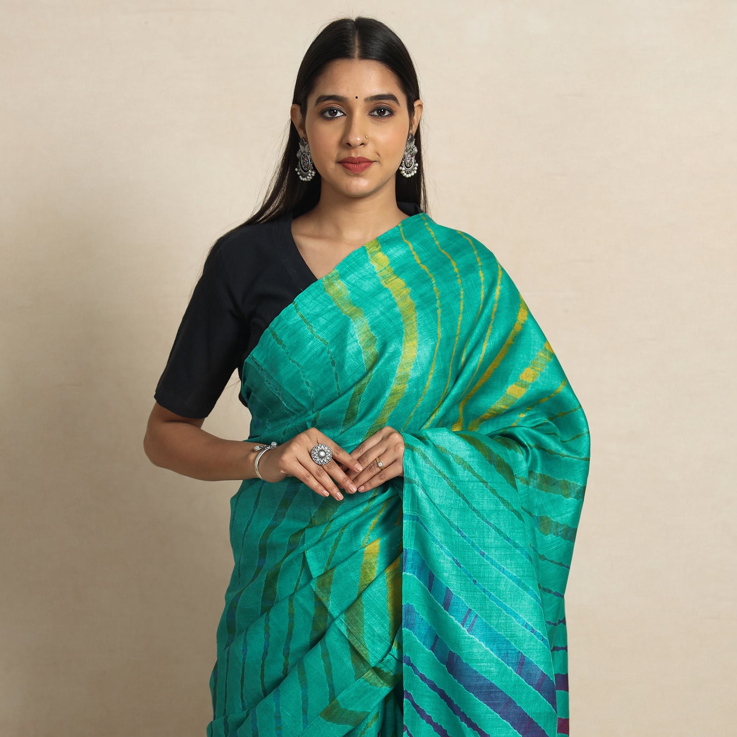 leheriya saree