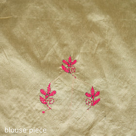 Hand Embroidered Silk Saree 61